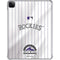 MLB Colorado Rockies Home Jersey iPad Pro 11in (2024) Clear Case